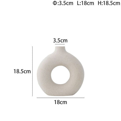 Vaso a ciambella nordico - regalo perfetto design lovers
