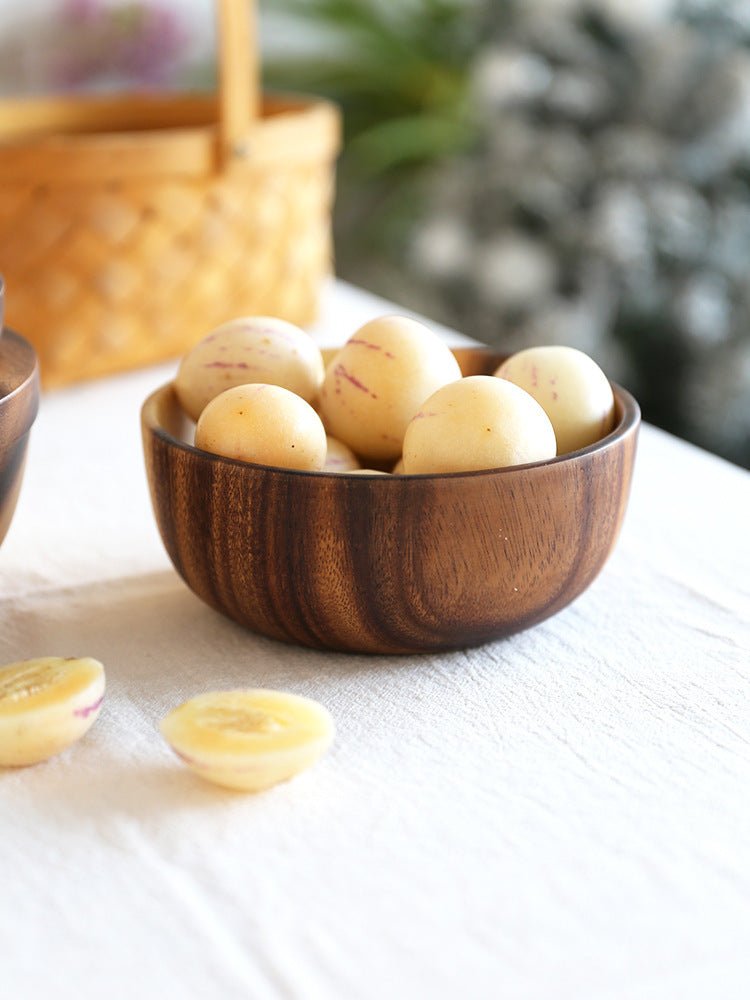 Utensili in legno per cucina - ciotola naturale multifunzione