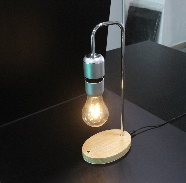 Illuminazione levitante magnetica - atmosfera affascinante casa