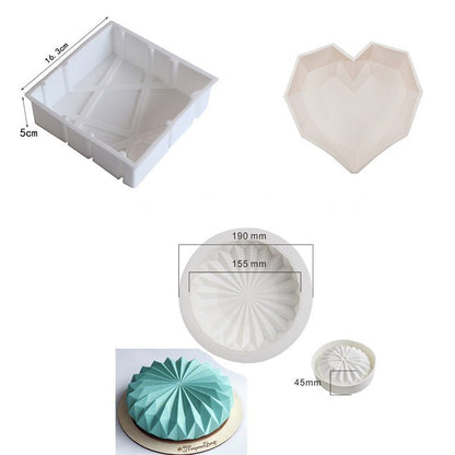 Stampo silicone rotante per torte - vista dettaglio meccanismo