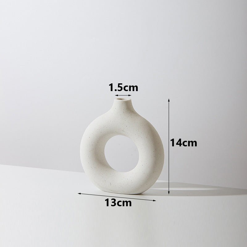 Arredamento nordico vaso ceramica - decorazione elegante