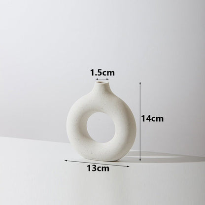 Arredamento nordico vaso ceramica - decorazione elegante