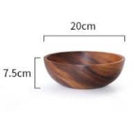 Contenitore legno naturale - ciotola multifunzione casa