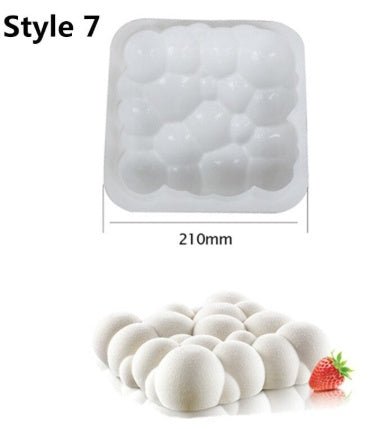 Stampo per torte rotante - silicone alimentare certificato