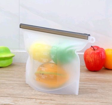 Sacchetti silicone lavabili - igiene e riutilizzo