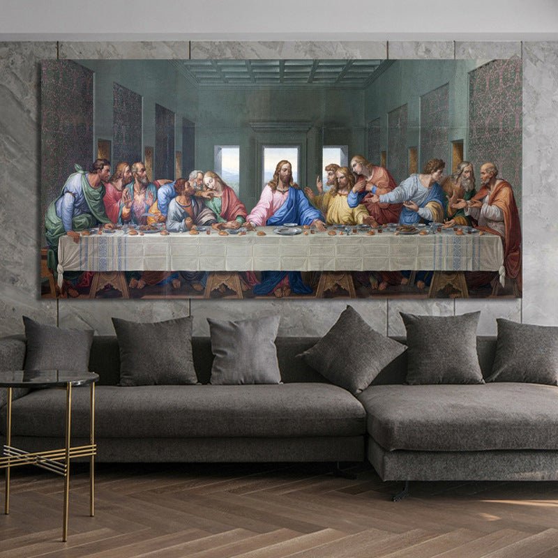 Tela originale Ultima Cena - capolavoro pittura rinascimentale