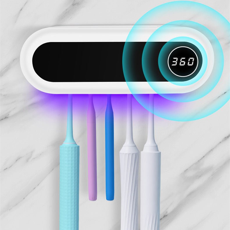 Sterilizzazione UV spazzolini - funzione antibatterica attiva
