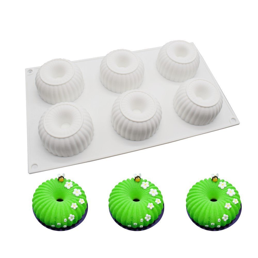 Stampo torta rotondo in silicone - facile da pulire
