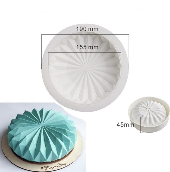 Stampo rotondo per dolci - design antiaderente innovativo