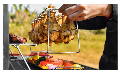 Griglia barbecue clip - perfetta per costine e ali di pollo