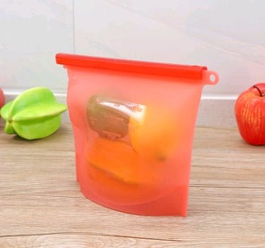 Sacchetti silicone colorati - identificazione facile alimenti