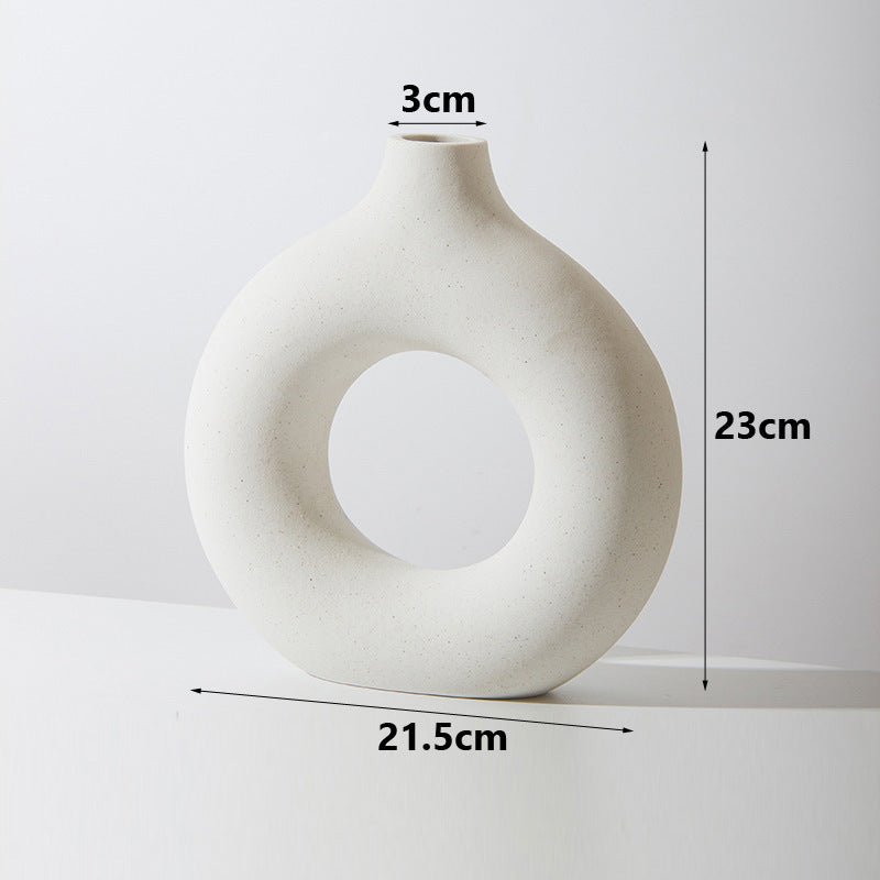 Ceramica artistica nordica - vaso decorativo per interni
