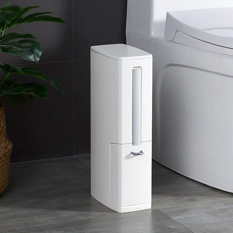 Set completo bagno - scopino WC e cestino immondizia
