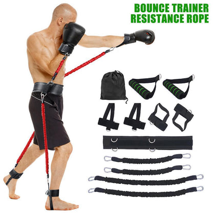 dispositivo completo allenamento boxe rimbalzo forza braccia gambe fitness