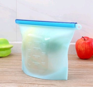 Conservazione alimenti sacchetti - materiale silicone sicuro