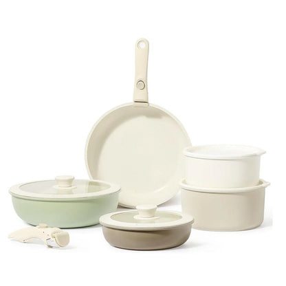 Set cookware manico removibile - Pentole casa funzionali