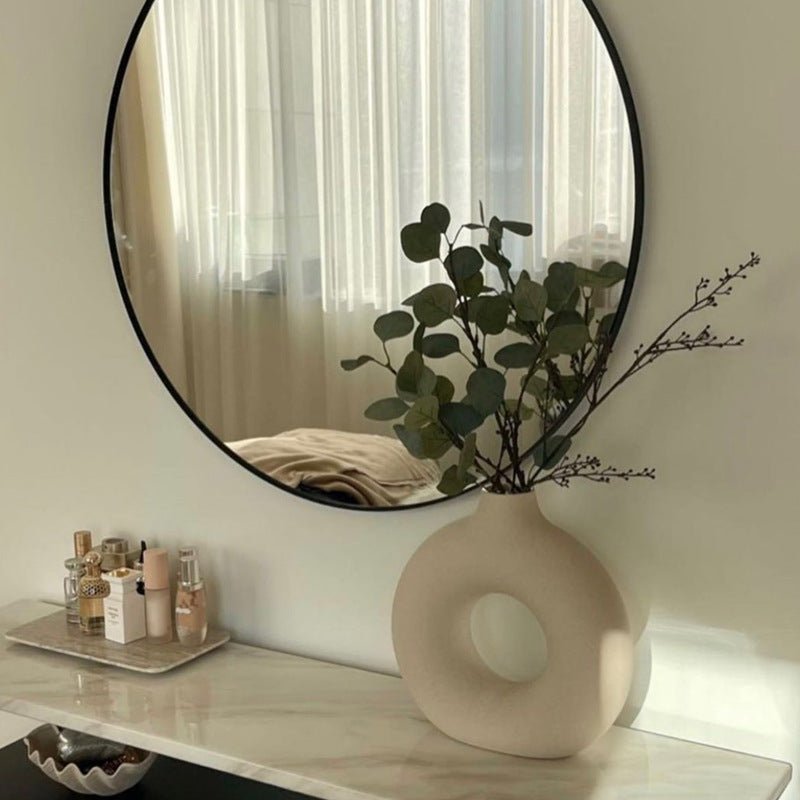 Ceramica nordica vaso ciambella - stile minimalista