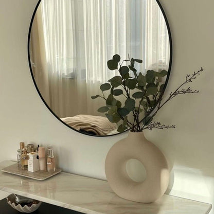 Ceramica nordica vaso ciambella - stile minimalista