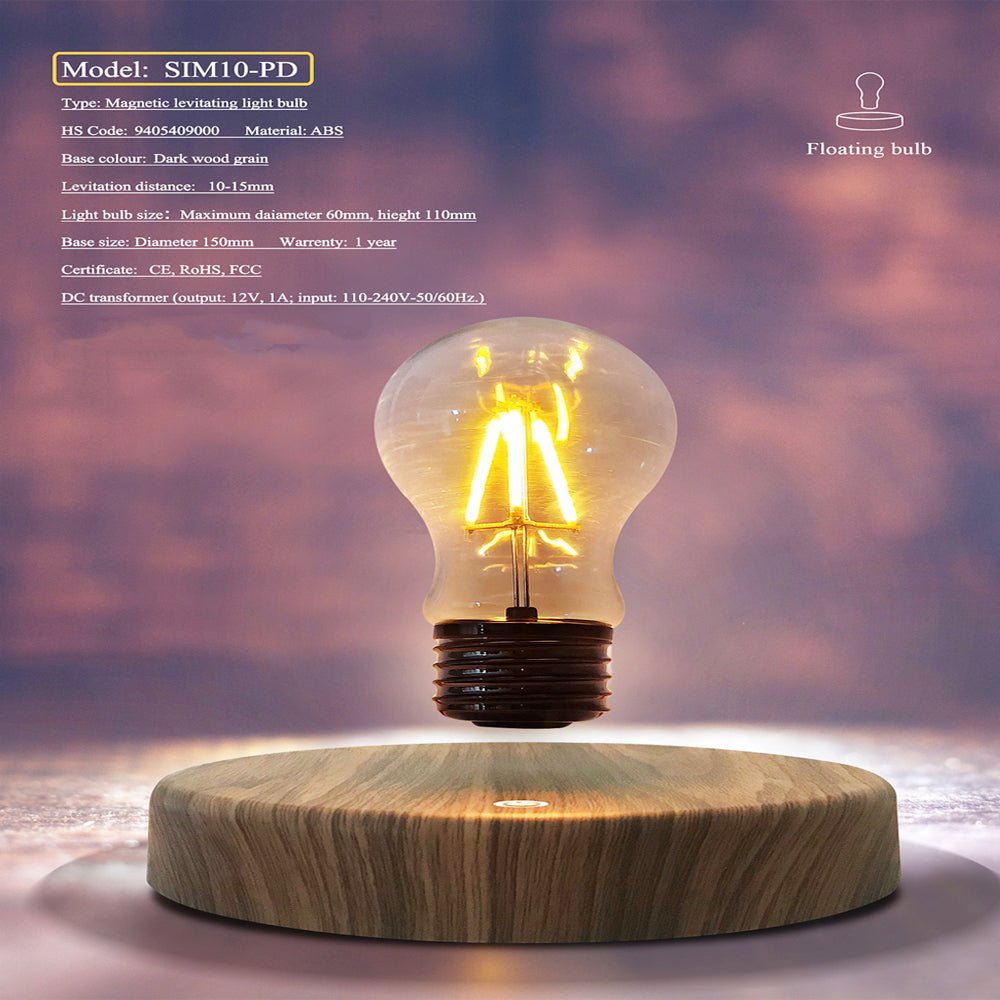 Illuminazione magnetica levitante - atmosfera unica casa