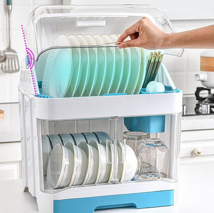 Contenitore stoviglie UV - Disinfezione doppio strato cucina