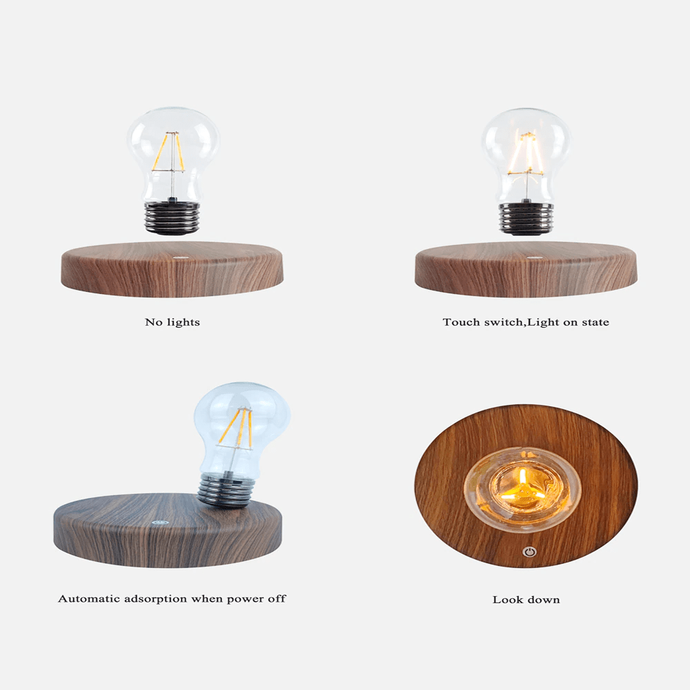 Design innovativo lampadina magnetica - arredamento moderno