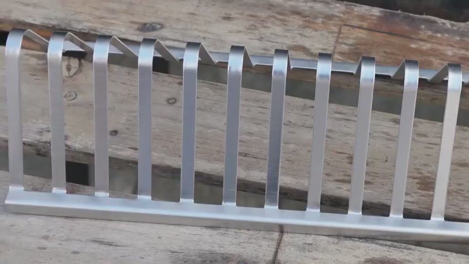 Dimostrazione accessori barbecue in acciaio inox - utilizzo e funzionalità