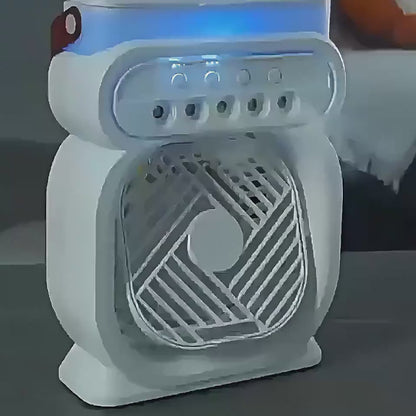 Video presentazione raffrescatore evaporativo 3 in 1 umidificatore LED